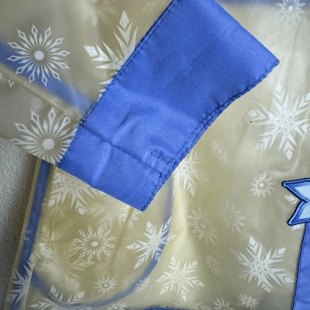 Disney Frozen Rain Coat  Hood Size 4 - Picture 5 of 9